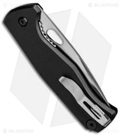 CRKT Voxnaes HVAS Field Strip Knife Black GRN (3.3" Satin) 2817 -Blade HQ Shop CRKT Voxnaes HVAS Field Strip Black GRN Satin 2817 BHQ 76673 jr side