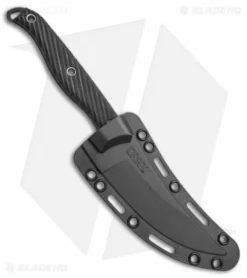 CRKT Clever Girl Fixed Blade Knife G-10 (4.5" Black) 2709 -Blade HQ Shop CRKT clever girl G10 black 2709 BHQ 34376 er spine