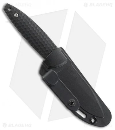 CRKT Lucas Burnley Aux Fixed Blade Knife Black (3.5" Satin) 1200 3 CRKT Lucas Burnley Aux Fixed Blade Knife Black (3.5" Satin) 1200 - Image 3