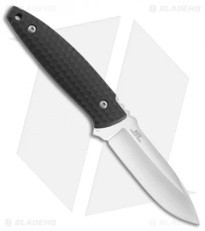 CRKT Lucas Burnley Aux Fixed Blade Knife Black (3.5" Satin) 1200 2 CRKT Lucas Burnley Aux Fixed Blade Knife Black (3.5" Satin) 1200 - Image 2
