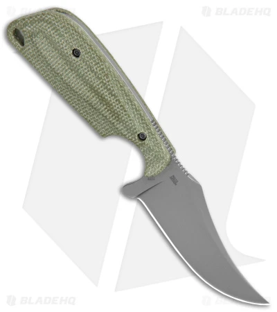 Flytanium Green Micarta + CRKT Folts Minimalist Persian Black (2.25" Satin) 2 Flytanium Green Micarta + CRKT Folts Minimalist Persian Black (2.25" Satin) - Image 2