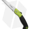 HME 5.5" Mini Folding Saw Black/Green Rubberized ABS (Carbon Steel) HME00107