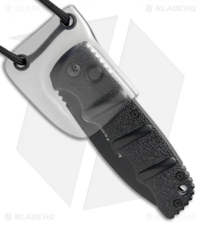 Linos Kydex Sheath For Boker Kalashnikov W/ Neck Cord - Clear 1 Linos Kydex Sheath For Boker Kalashnikov W/ Neck Cord - Clear