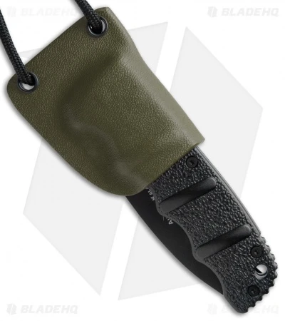Linos Kydex Sheath For Boker Kalashnikov W/ Neck Cord - OD Green 1 Linos Kydex Sheath For Boker Kalashnikov W/ Neck Cord - OD Green