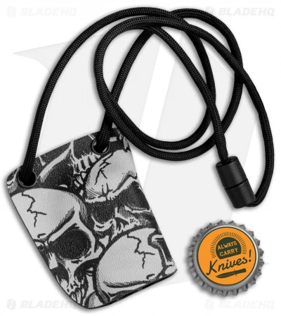 Linos Kydex Skull Sheath For Boker Kalashnikov Knife W/ Black Neck Cord KALS 3 Linos Kydex Skull Sheath For Boker Kalashnikov Knife W/ Black Neck Cord KALS - Image 3