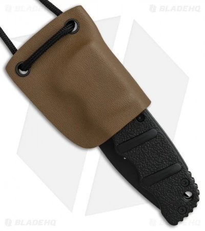 Linos Kydex Sheath For Boker Kalashnikov W/ Neck Cord - Coyote Brown 1 Linos Kydex Sheath For Boker Kalashnikov W/ Neck Cord - Coyote Brown