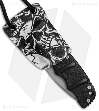 Linos Kydex Skull Sheath For Boker Kalashnikov Knife W/ Black Neck Cord KALS 1 Linos Kydex Skull Sheath For Boker Kalashnikov Knife W/ Black Neck Cord KALS