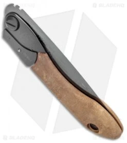 Silky Pocketboy Curve Outback Edition Folding Saw - Brown Arbor Composite -Blade HQ Shop Silky Pocketboy Outback Edition Wood Black BHQ 135191 jr side