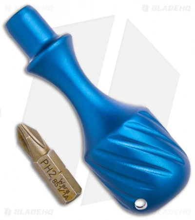 Turner CNC Sabot Screwdriver/Self Defense Tool - Exclusive Blade HQ Blue 2 Turner CNC Sabot Screwdriver/Self Defense Tool - Exclusive Blade HQ Blue - Image 2
