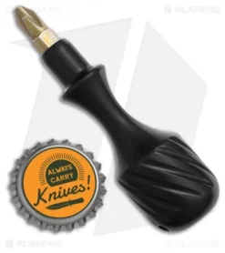 Turner CNC Sabot Screwdriver/Self Defense Tool - Black -Blade HQ Shop Turner CNC Sabot Screwdriver Self Defense Tool Black BHQ 137182 td size