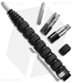 V NIVES Drive Bit Driver Black Aluminum W/ 7 Piece Bit Set -Blade HQ Shop V NIVES Drive Bit Driver Black Aluminum 7 Piece Bit Set VNIMT20ALBK BHQ 93548 jr bits