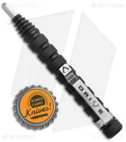 V NIVES Drive Bit Driver Black Aluminum W/ 7 Piece Bit Set -Blade HQ Shop V NIVES Drive Bit Driver Black Aluminum 7 Piece Bit Set VNIMT20ALBK BHQ 93548 jr bottlecap