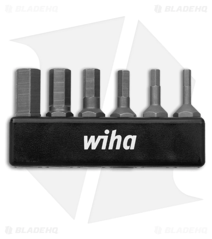 Wiha Tools 6 Piece Metric Hex Bit Set - 71397 1 Wiha Tools 6 Piece Metric Hex Bit Set - 71397