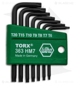 Wiha Tools L-Key Torx 7 Piece Bit Driver Set - 36392