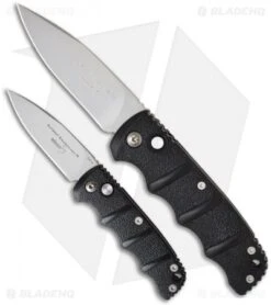 Boker Mini Kalashnikov Automatic Knife Black (2.5" D2 Bead Blast) -Blade HQ Shop boker kalashnikov mini 01kals73 size comparison