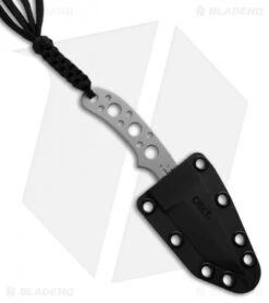 CRKT Crawford Drumfire Fixed Blade Knife (2.25" Satin) 2031 -Blade HQ Shop crkt 2031 drumline fixed sheath jm