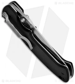 CRKT Crawford Kasper Liner Lock Knife (3.75" Satin Serr) 6783SZ -Blade HQ Shop crkt 6783sz black folder serr crawford kasper side