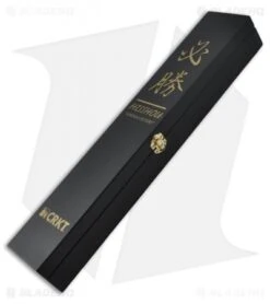 CRKT Hisshou Fixed Tanto Blade Combat Knife (13" Satin Plain) 2910N -Blade HQ Shop crkt hisshou 2910 case