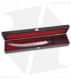 CRKT Hisshou Fixed Tanto Blade Combat Knife (13" Satin Plain) 2910N -Blade HQ Shop crkt hisshou 2910 case open