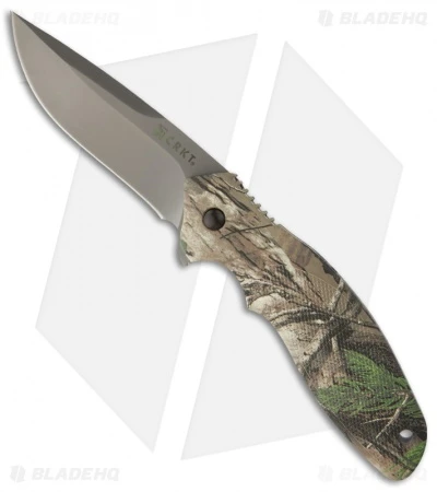 CRKT Shenanigan Z Liner Lock Knife Green Camo (3.25" Bead Blast) K481CXP 1 CRKT Shenanigan Z Liner Lock Knife Green Camo (3.25" Bead Blast) K481CXP