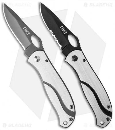 CRKT Pazodas Combination Pack - Plain & Serrated Knives 64802C 1 CRKT Pazodas Combination Pack - Plain & Serrated Knives 64802C