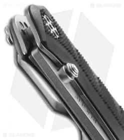 CRKT Ruger Knives Crack Shot: Compact A/O Knife (3.5" Stonewash Serr) R1206 -Blade HQ Shop crkt ruger r1206 release cm