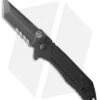 CRKT Ruger Knives 2-Stage Tanto Flipper Knife (4" Black SW Serr) R2102K